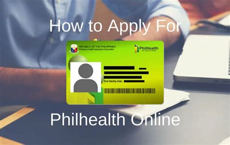 how to apply philhealth online.